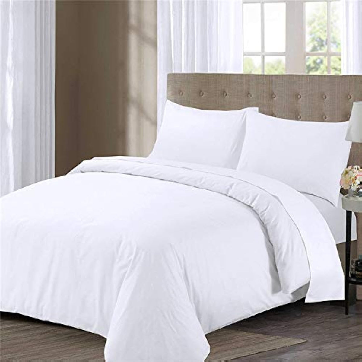 Lasin Bedding King 102' X 86' 100% Long Strand Mulberry Silk Breathable Winter All Weather Blanket Comforter With 100% Cotton