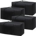 Silkfly 1 Pcs Patio Cushion Storage Bags 68 L x 30 W x 20 H Outdoor Cushion Storage Bag Extra Large Zippered Furniture Pillow Pr