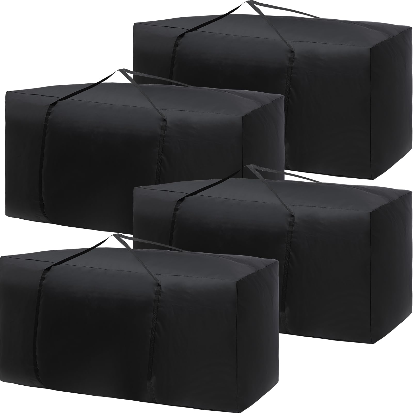 Silkfly 1 Pcs Patio Cushion Storage Bags 68 L x 30 W x 20 H Outdoor Cushion Storage Bag Extra Large Zippered Furniture Pillow Pr