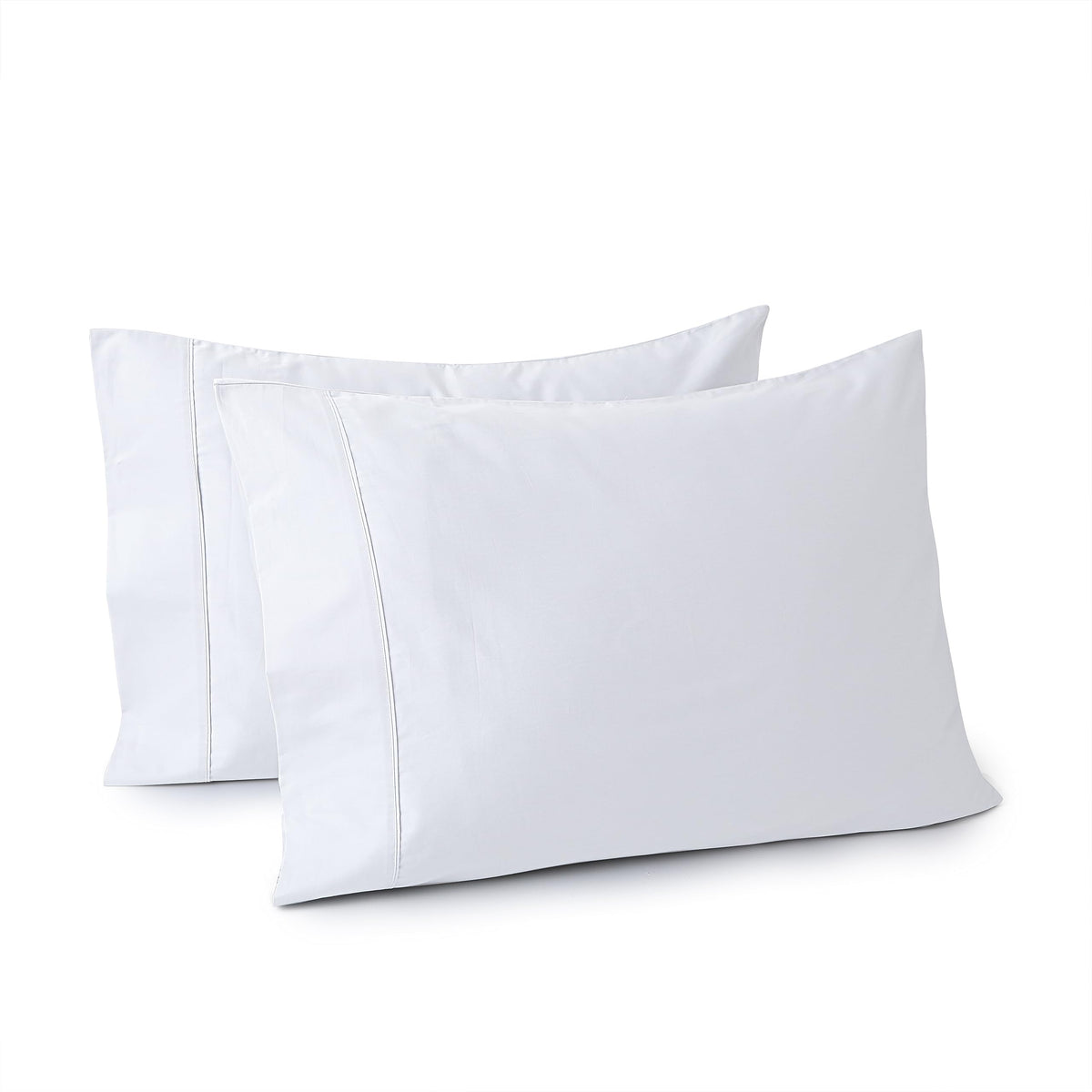 Shunjie.Home 100% Egyptian Cotton Pillow Cases Set Of 2,King Size 400 Thread Count Cooling Pillowcases,Soft And Breathable Pillo