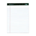 Tops Docket Writing Pads, 8-1/2' X 11-3/4', Legal Rule, White Paper, 50 Sheets, 12 Pack (63410)