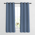 Nicetown Bedroom Blackout Curtains And Drapes 54 Inch Long - Window Treatment Thermal Insulated Solid Grommet Light Blocking For