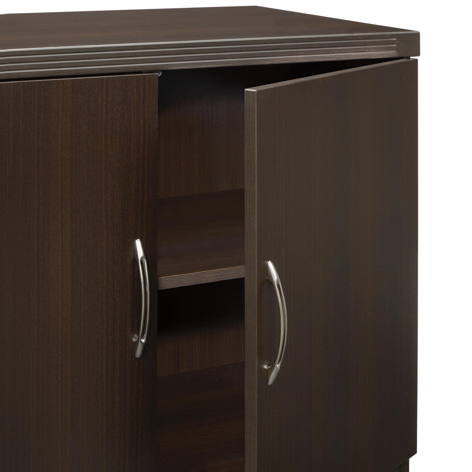 Mayline Ascldc Aberdeen Cabinet, Mocha Laminate