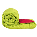 Svt Microfiber 200Tc Comforter (Single_Green & Pink)