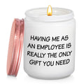 Boss Birthday Christmas Gifts for Women Men, Mentor Leader Principal Appreciation Gift for Superior Lavender Scented Boss Candle