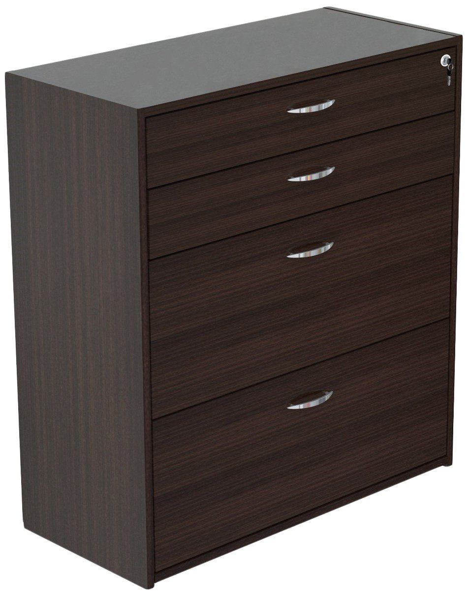 Inval America 4 Drawer Storage/Filing Cabinet