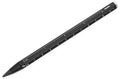 Troika Multi Tasking Pencil With Sustainable Continuous Aluminium And Metal Tip Black Interchangeable Erasable With Centimeter/I