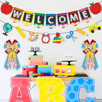 Hying Large Back To School Bows For Wreath, First Day Of School Wreath Bow For Front Door, School Day Wreath Bows For Back To Sc