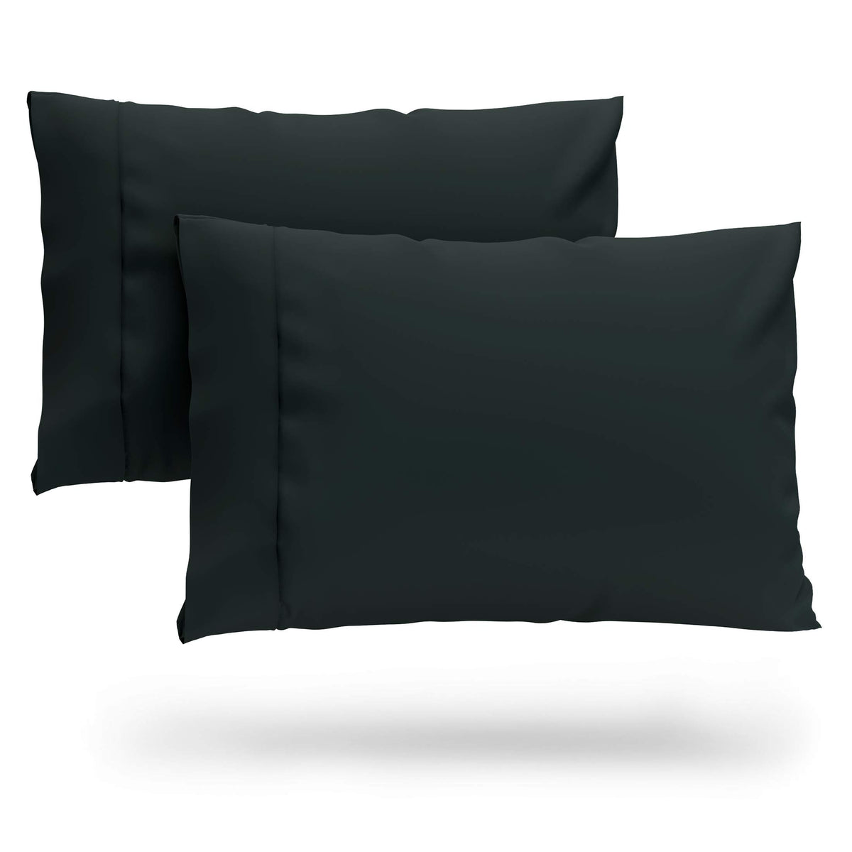 Cosy House Collection Premium Rayon Derived From Bamboo Pillowcase Set Of 2 - Ultra Soft, Cooling & Breathable Bedding (King, Bl