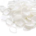 Lings Moment White Rose Petals for Wedding, Ivory Artificial Flower Petals for Wedding Aisle, Flower Girl Baskets, Centerpieces