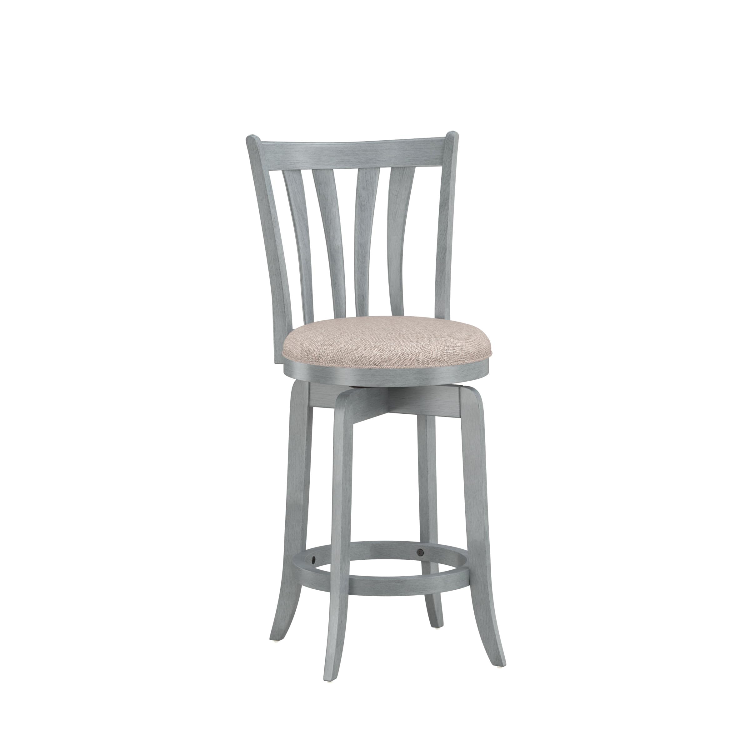 Hillsdale Furniture Hillsdale Savana Swivel Counter Stool, Blue
