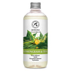 Reed Diffuser Refill Lemongrass - Tea 17.0 Fl Oz - Scented Diffuser - Room Diffuser Refill with Scent - Room Freshener - Home Fr