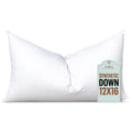 Pillowflex Synthetic Down Pillow Insert - 12X16 Down Alternative Pillow, Ultra Soft Body Pillow, Large Standard Body Bed Sleepin