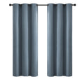 Yakamok 72 Inch Length Blackout Curtains For Bedroom, Room Darkening Thermal Insulated Solid Grommet Panels For Living Room(42Wx