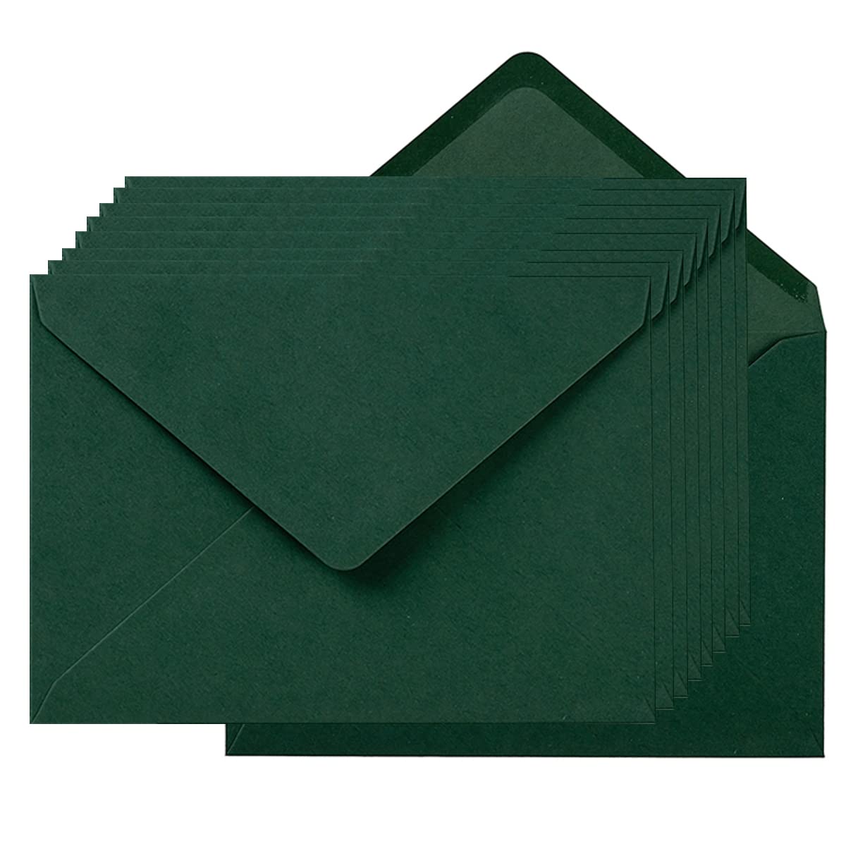 Toperd 100 Pieces A7 Self-Seal Envelopes Colorful 5X7 Envelopes For Greeting Cards, Birthday, Weddings, Baby Shower Invitation C