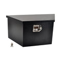 Fgjqefg 26 Inch Black Steel Utility Trailer Tongue Tool Box Wide Utility Trailer Tongue Tool Box Rv Storage Organizertrailer Sto