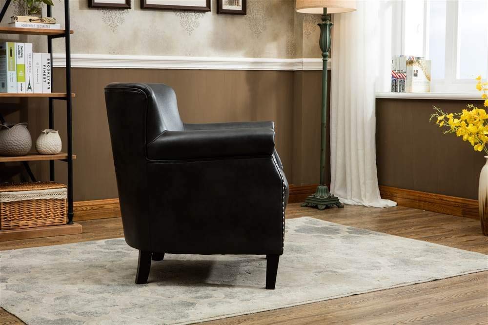 Comfort Pointe Club Chair In Charcoal