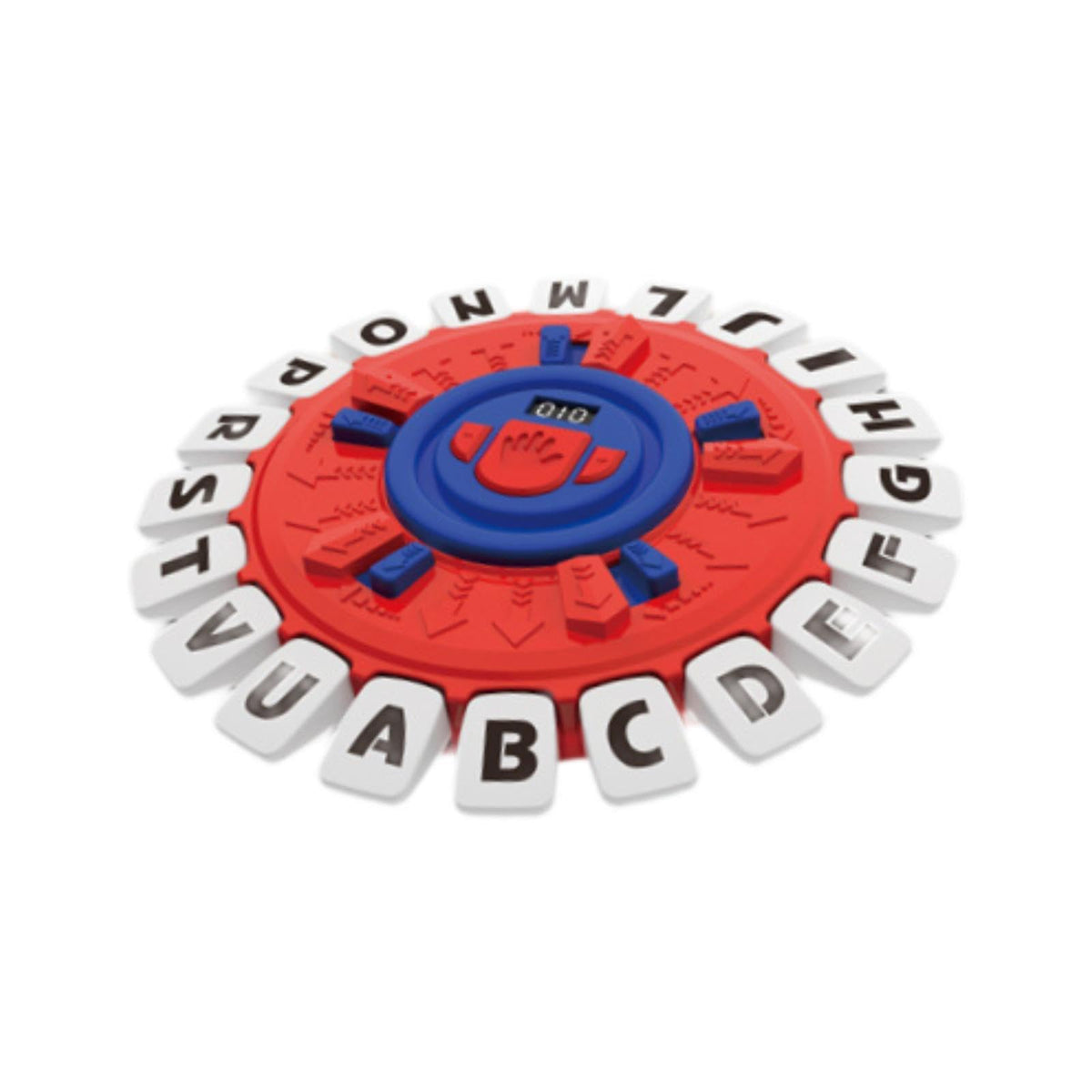 CALANDIS 24 Letters Pressing Game Multiple People Words Game for Adults Age 3+ Red