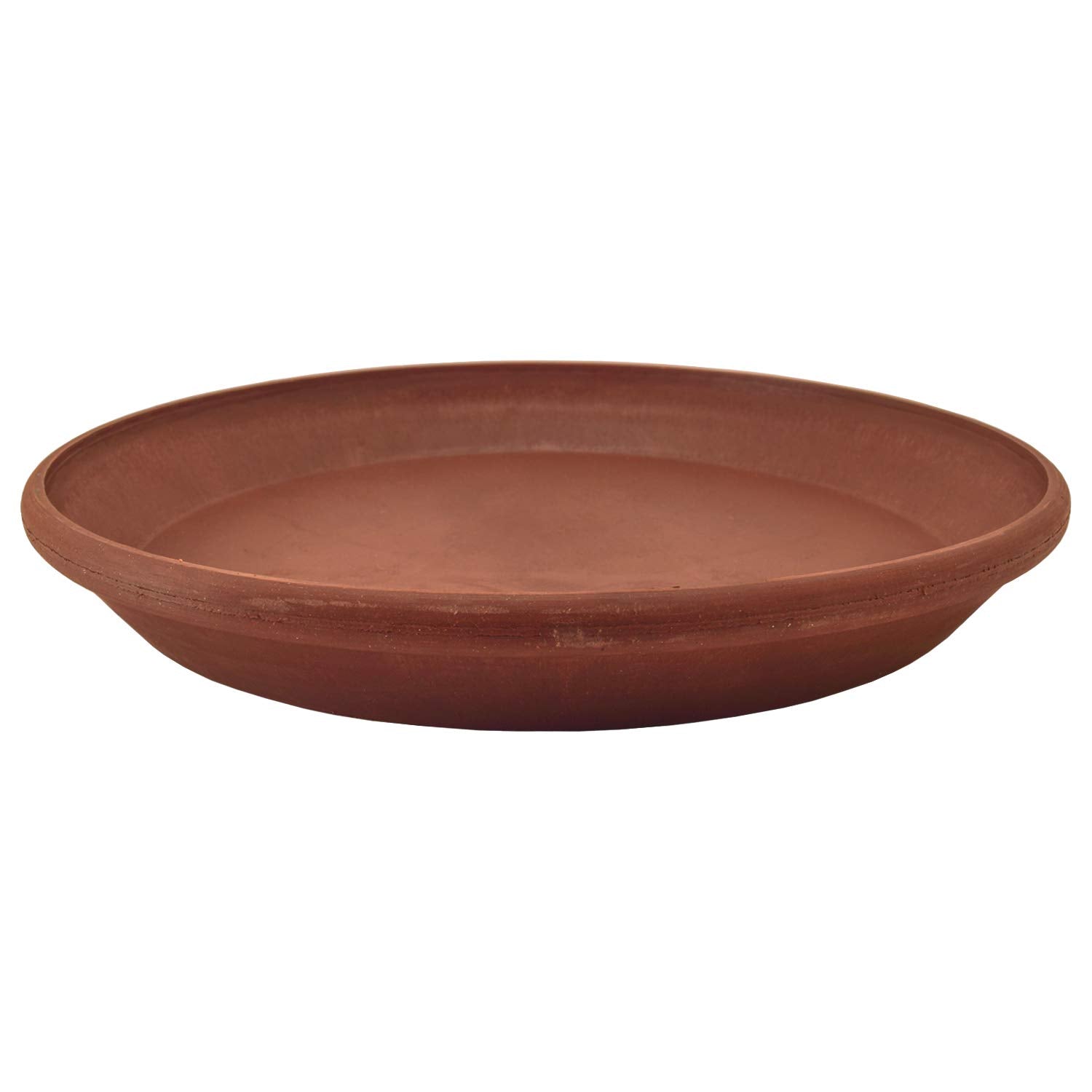 Psw Ap25Tc Single Saucer, 10-Inch, Terra Cotta Color, 10 Inch
