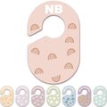 Hepertise Baby Closet Dividers, 2 Sets of 8 - Durable Plastic Baby Clothes Organizers for Nursery Closet, Double-Sided Dividers 