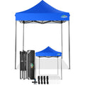 Cobizi 6.6X6.6 Pop Up Canopy Without Sidewall,Heavy Duty Canopy Upf 50+ All Season Wind Waterproof Commercial Outdoor Party Tent