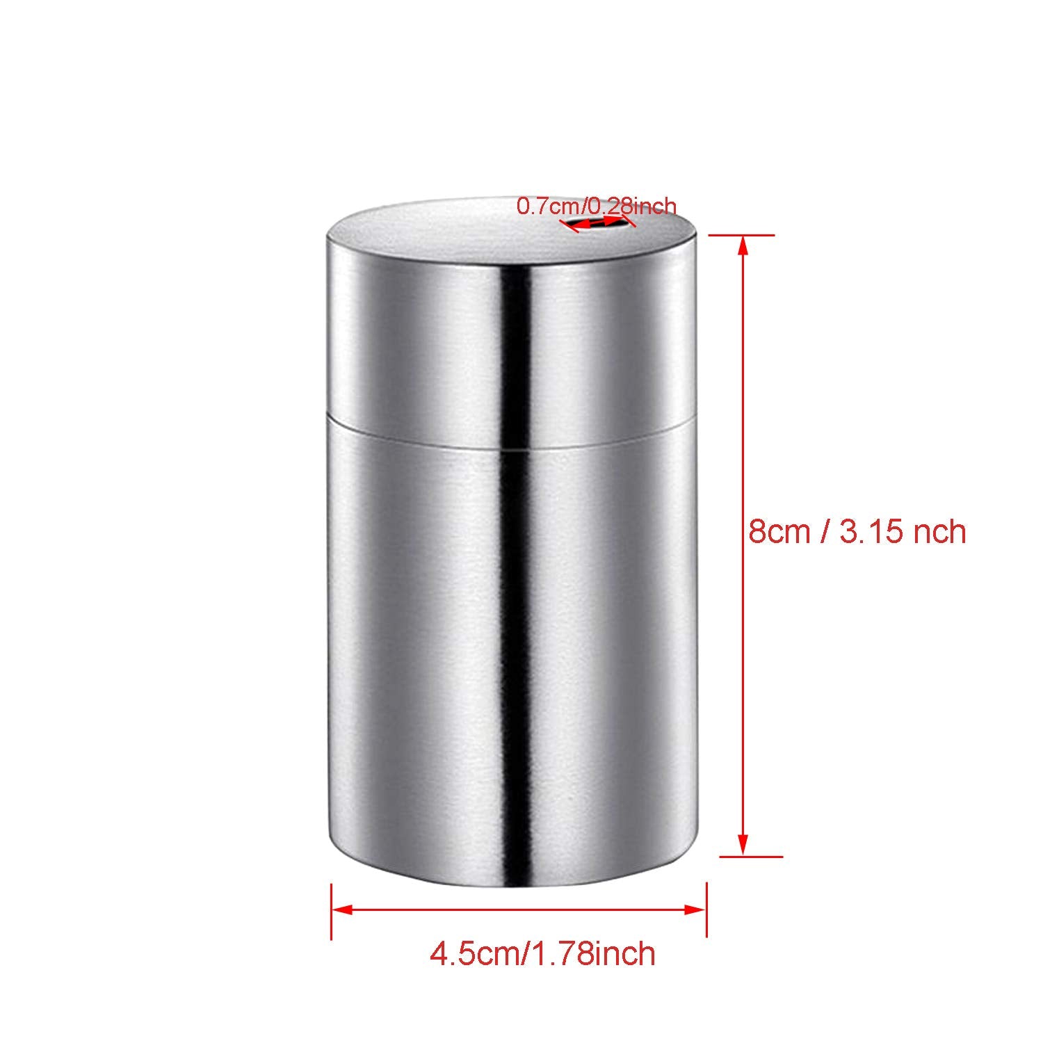 Suntrade Small Stainless Steel Toothpick Holder Dispenser Storage Organizer For Kitchen Restaurant Tabletop