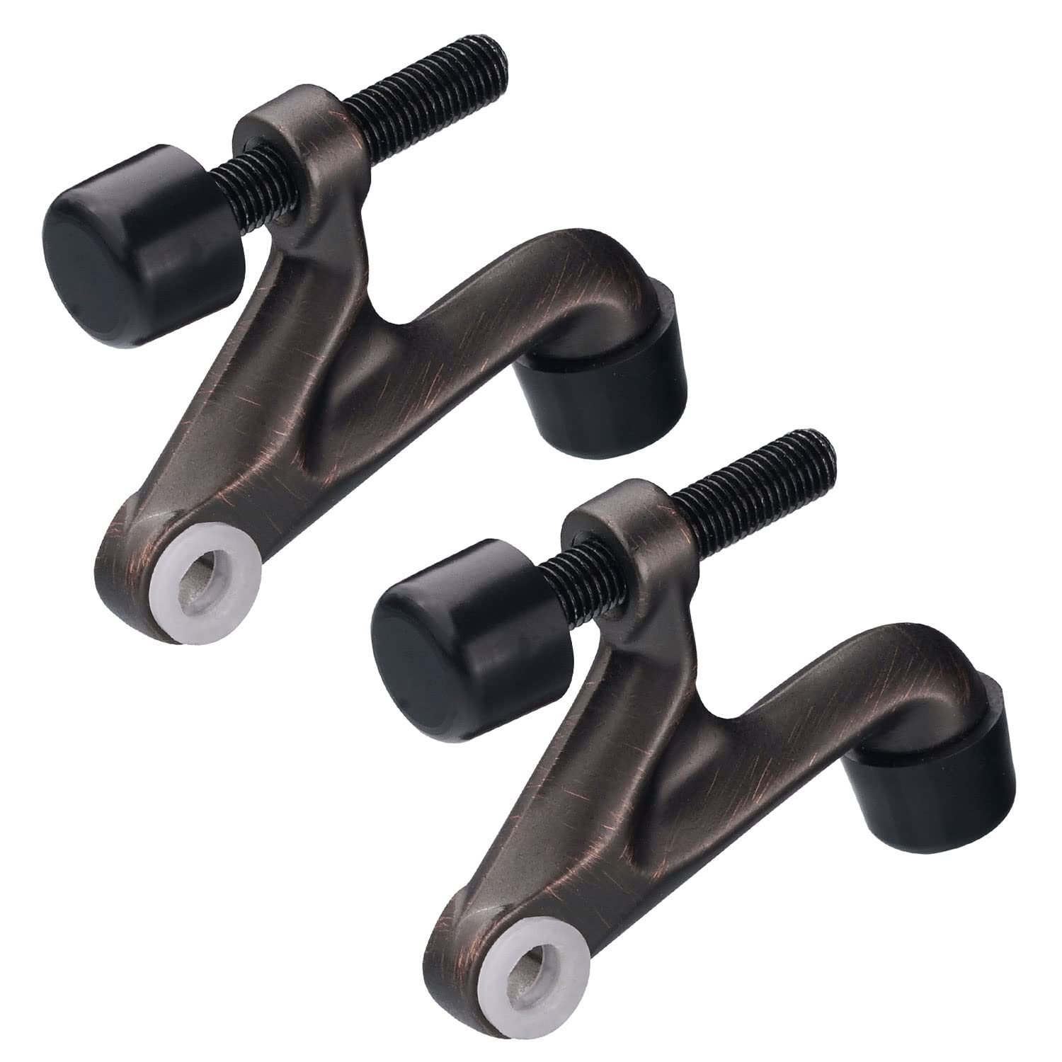 Cosnys 2 Pack Hinge Pin Door Stopper,Adjustable Heavy Duty Door Hinge Stopper 2-3/8'X15/16'Convenient Door Stopper For Door Hi