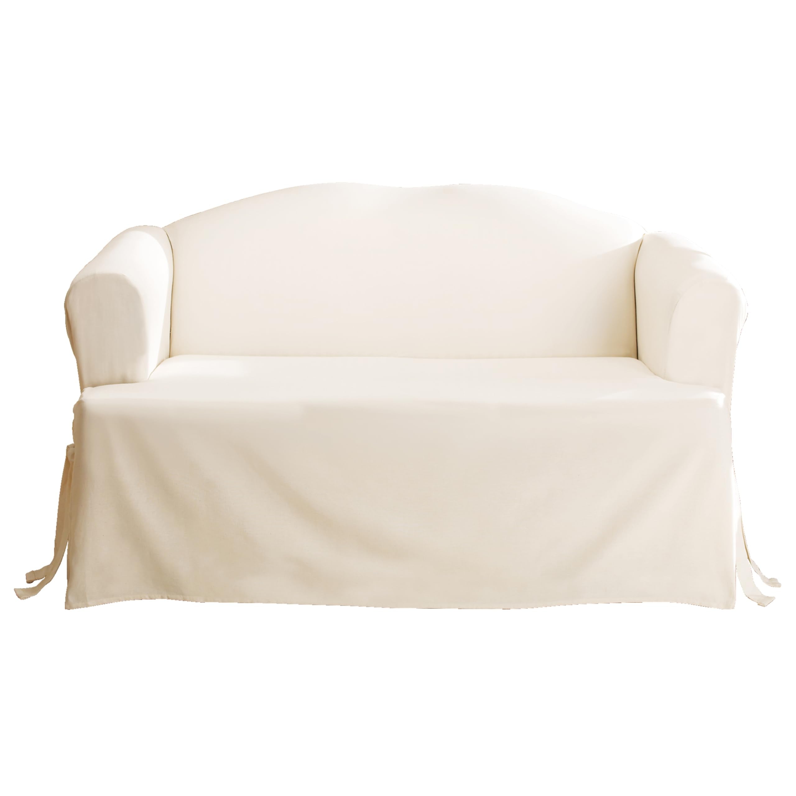 Surefit Duck Slipcover Parent Variation (Sofa T-Cushion, Natural)