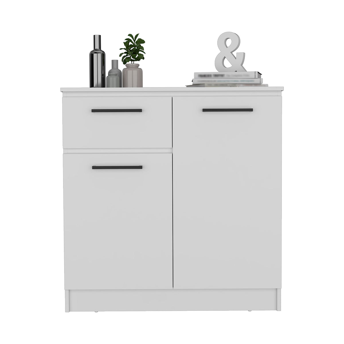 Orleans Dresser With 2-Door And Single Drawer, White