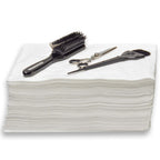Davelen Essential Disposable Hair Towel For Women, 100 Pack 32 Inch X 16 Inch, Super Absorbent Quick Dry Hair For Drying Curly,