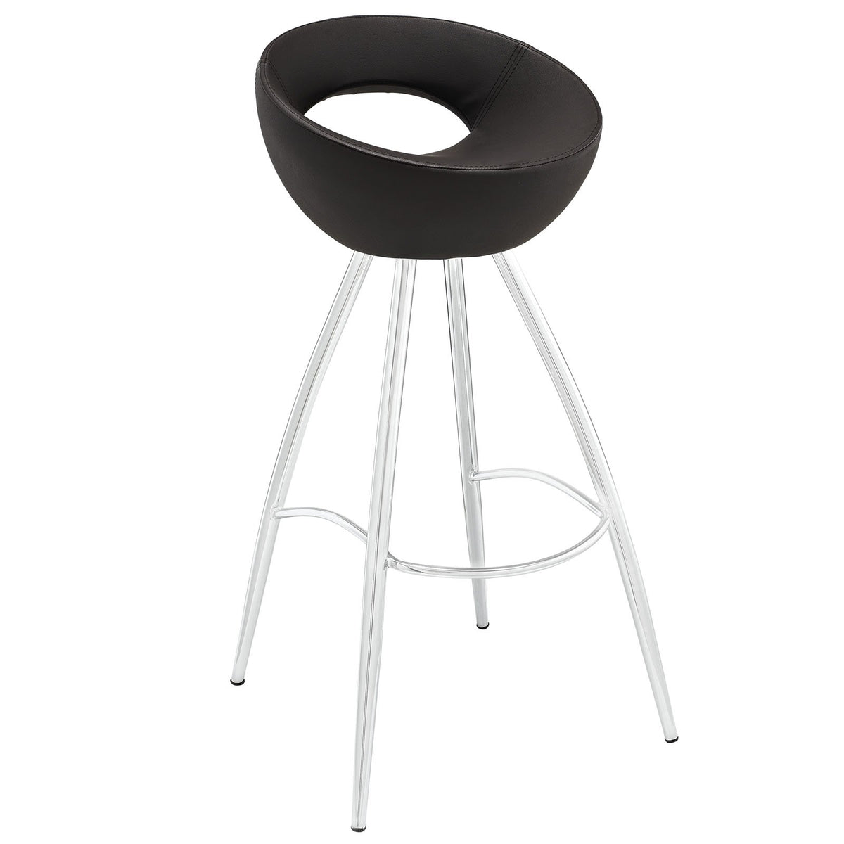 Modway Persist Bar Stool, Brown