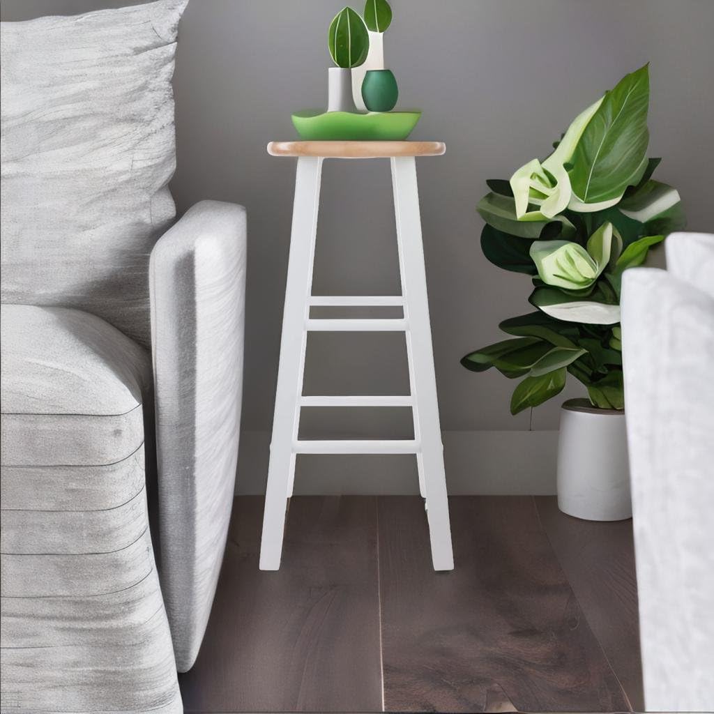 Ergode Wood Element Bar Stool Set - Elegant, Durable, Versatile Kitchen Seating