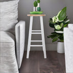Ergode Wood Element Bar Stool Set - Elegant, Durable, Versatile Kitchen Seating