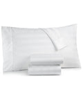 Charter Club Damask Stripe King 4-Pc Sheet Set, 550 Thread Count Pure Supima Cotton (White)