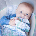 Personalized With Baby'S Name, Repeating Name Customized Fleece Throw. Premium Quality Baby Blanket For Girls & Boys With Custom