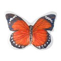 Jwh 3D Butterfly Pillow Decorative Plush Throw Pillow Colorful Animal Print Cushion Bed Couch Living Room Bedroom Chair 13X18 In