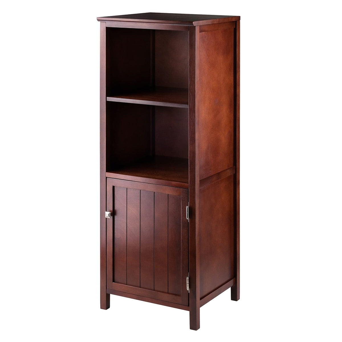 Winsome 94421 Pantry Cupboard With 2 Shelves, Antique Walnut (94421)