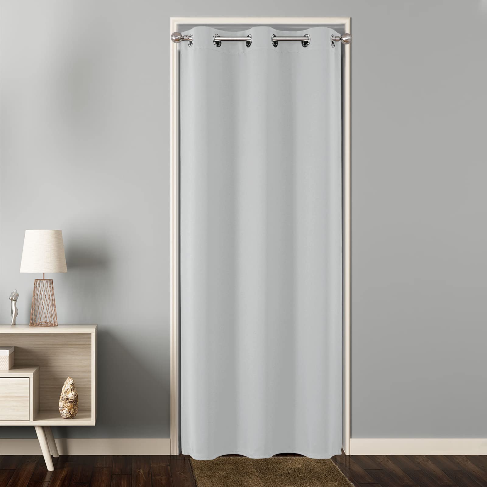 Joydeco Closet Doors for Bedroom, Door Curtains Closet Curtains for Bedroom Closet Door, Door Curtains for Doorways Privacy Bedr
