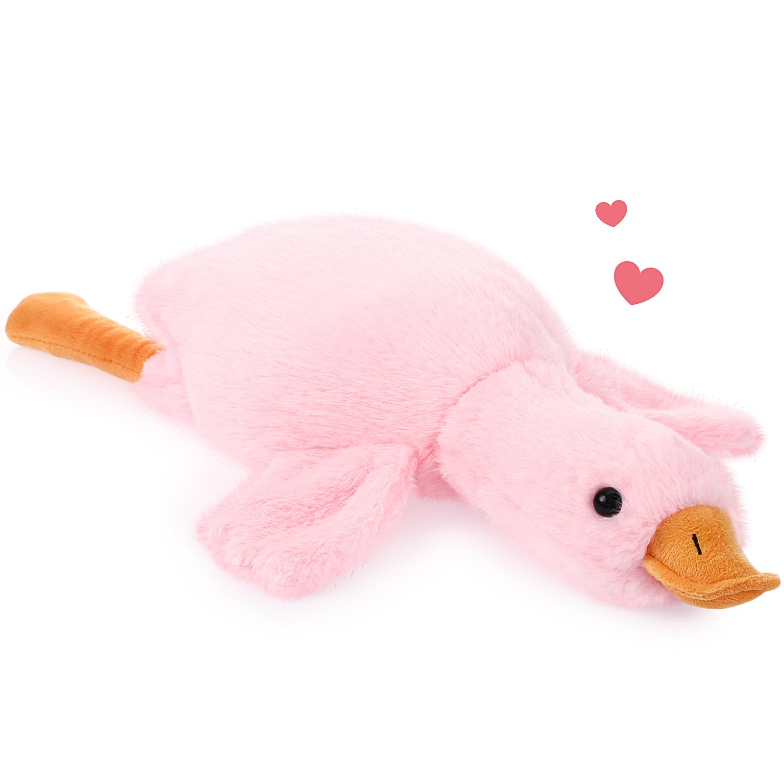 Lenwen 20 Inch Giant Goose Stuffed Animal Large Stuffed Duck Plush Toy Big Soft Duck Animals Cute Goose Pillow Birthday Party Gi