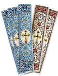 Set Of 5 Religious Gift Cloth Tapestry Bookmark With A Dove Holy Spirit Religious 9 Inch