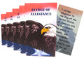 Westmon Works Pledge Of Allegiance Cards Children'S Bulk Teachers Classroom Pack Made In The Usa, Set Of 24