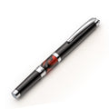 Zenzoi Black Fountain Pen - Beautiful Smooth Writing Pen For Men Or Women. Premium Schmidt Fine Nib. Luxury Pen Gift Box Set Wit