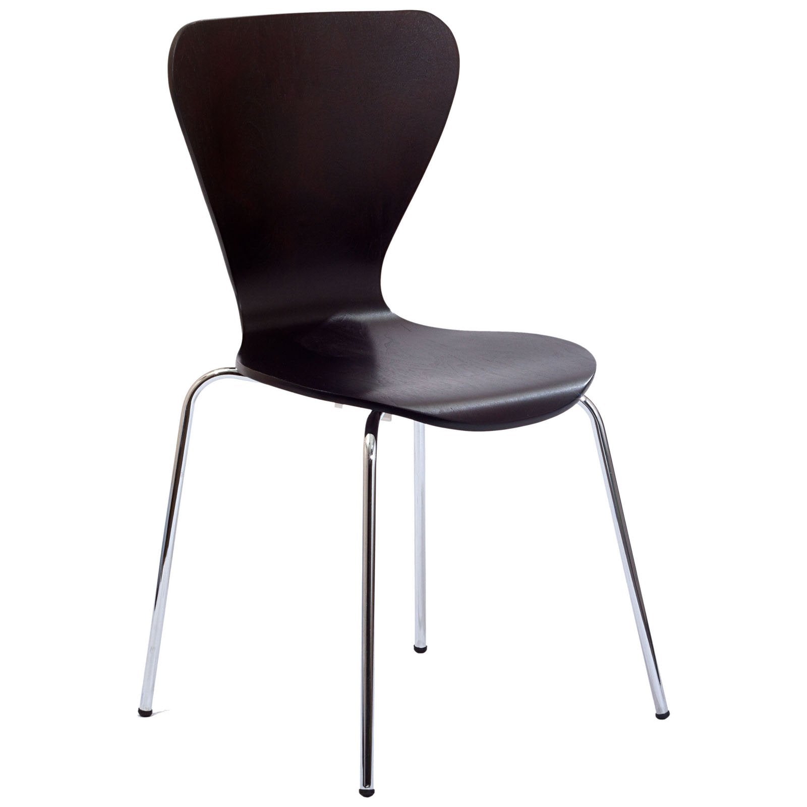 Modway Ernie Dining Side Chair In Wenge