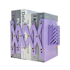 Kingsmile Bookends, Book Ends, Metal Book Ends For Shelves, Book Stopper For Heavy Books, Book Ends To Hold Books For Kids Room,