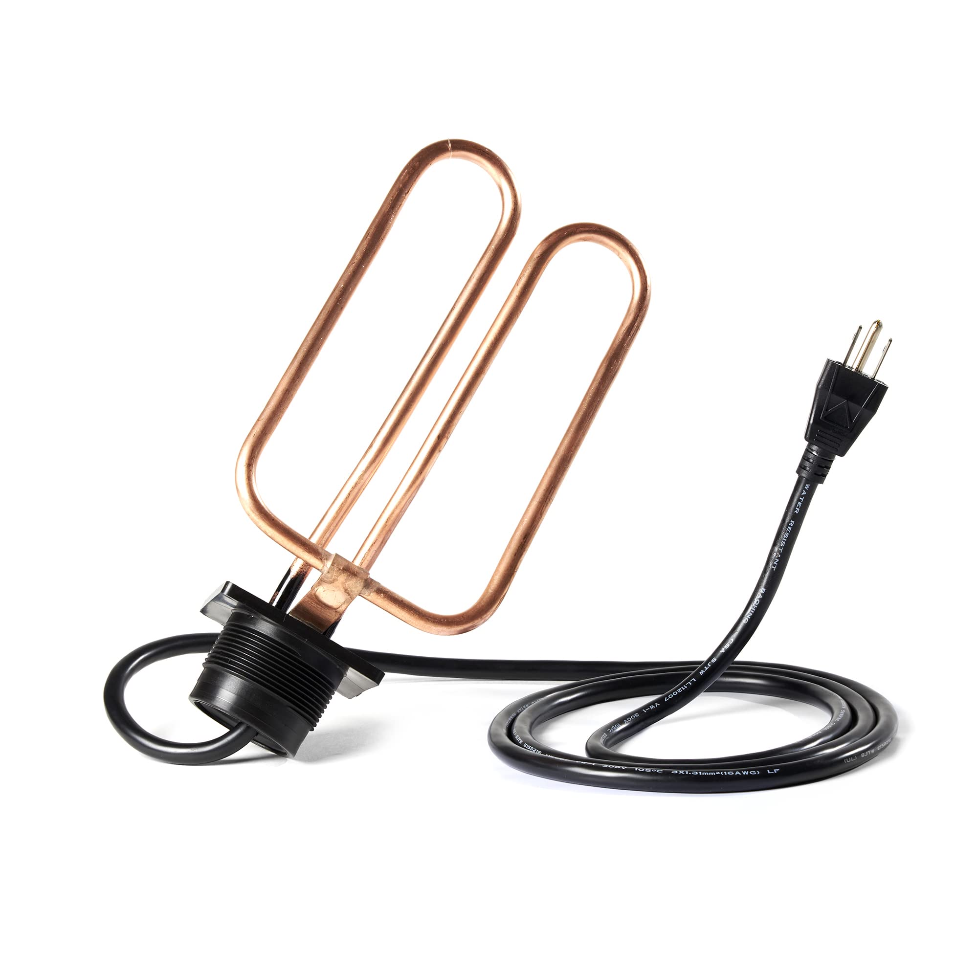 Farm Innovators Dph-15 Outdoor Water Tank Heaters Livestock Stock Tank Drain Plug Water De-Icer Compatible With Rubbermaid Tanks