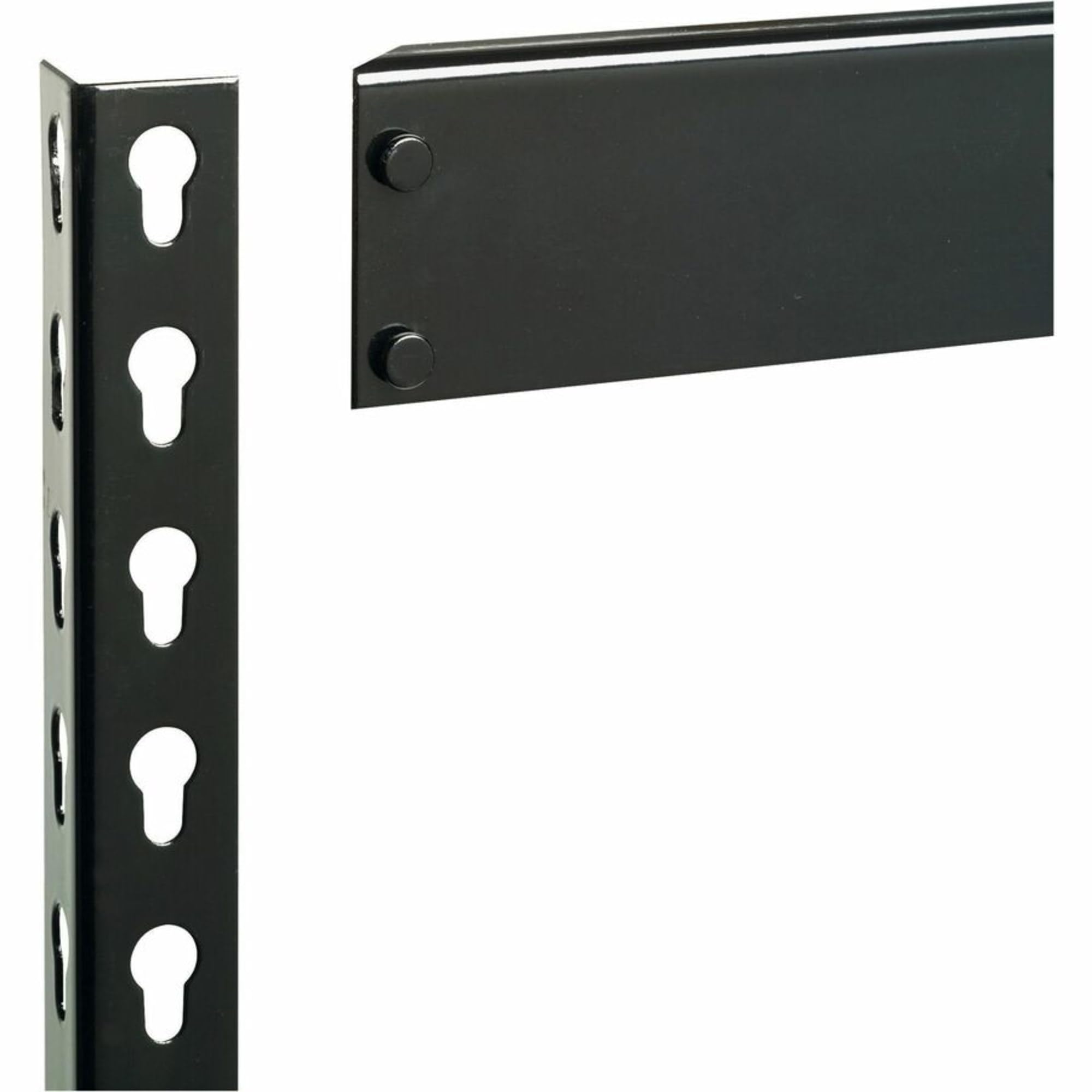 Lorell Llr61621 Riveted Steel Shelving, Black