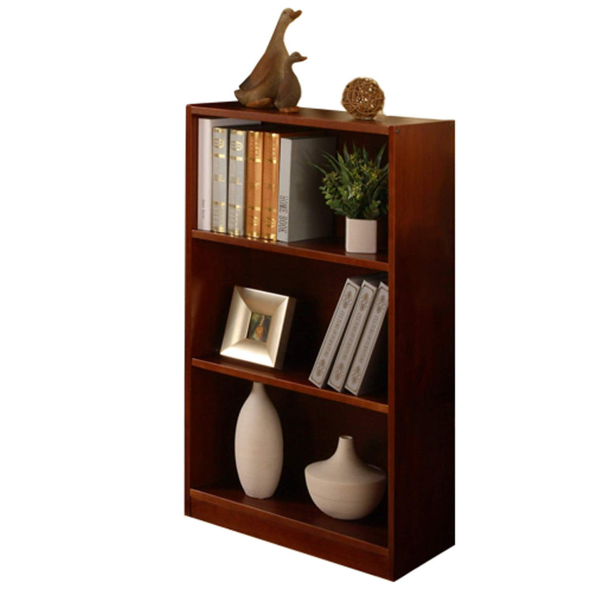 American Furniture Classics Bookshelf Merlot, 42-Inch