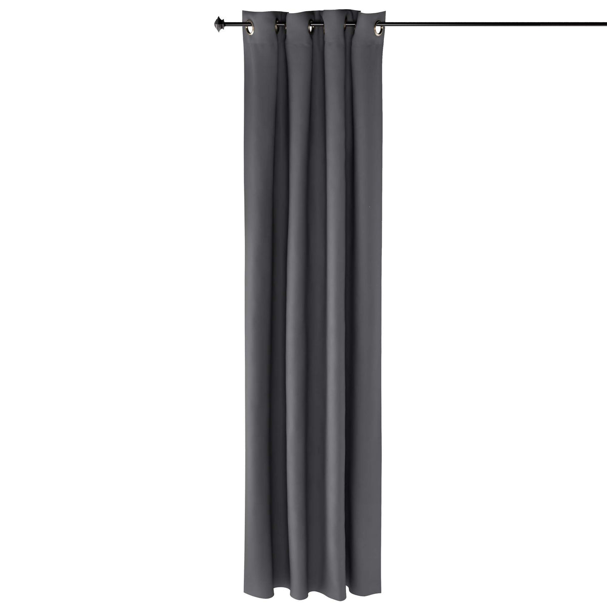 Furinno Collins Curtain 52X95 Inches Dark Grey