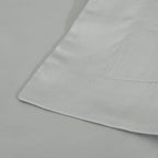 Ntbay 2 Pack 500 Thread Count 100% Egyptian Cotton King Pillow Shams, Super Soft And Breathable Oxford Pillowcases For Bed, 20X36 Inches, Light Grey