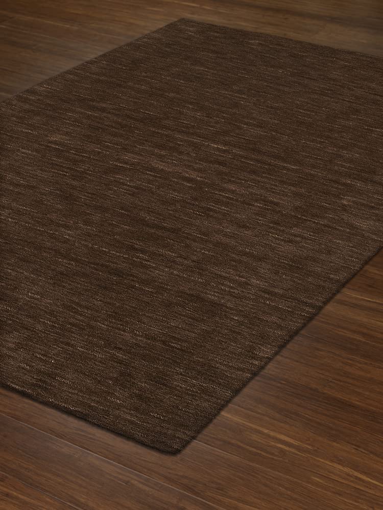 Dalyn Rugs Rafia Area Rug, 9-Feet By 13-Feet, Chocolate